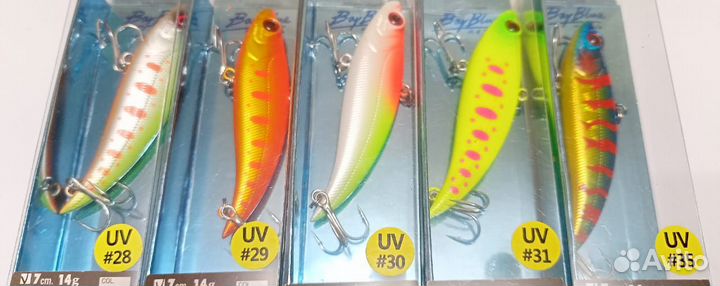 Вибы Smith Bay Blue UV 70, ратлин Smith Bay Blue