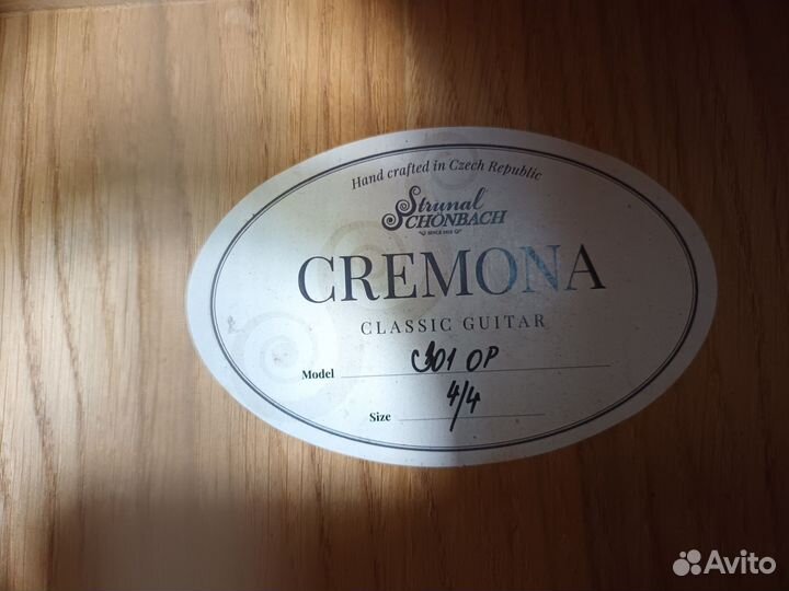 Cremona 4/4 классическая гитара