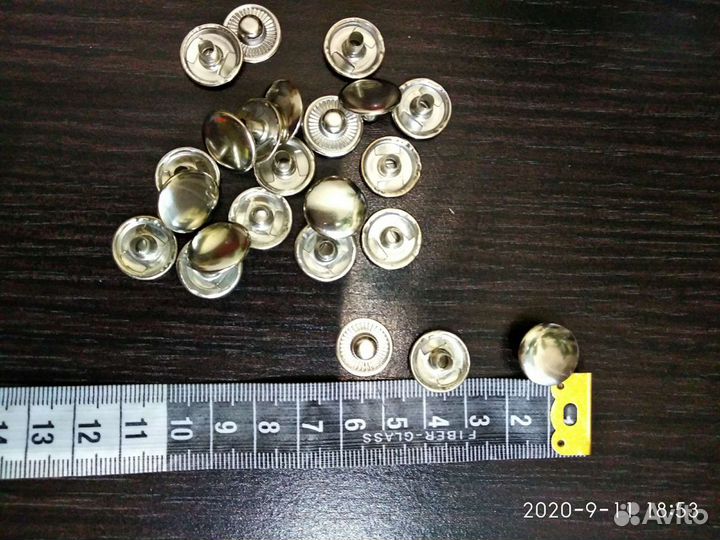 Кнопки альфа 15 мм