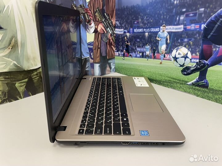 Как Новый Ноутбук Asus 4 ядра/SSD/Коробка