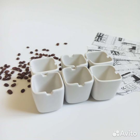 Фарфоровые кофейные чашки Lexon