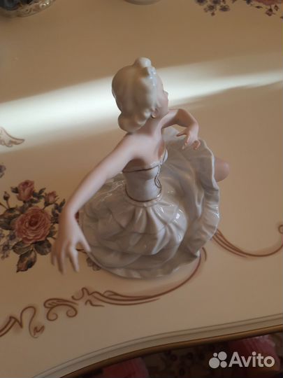 Статуэтка фарфор, Unter Weiss Bach.1940-1958гг