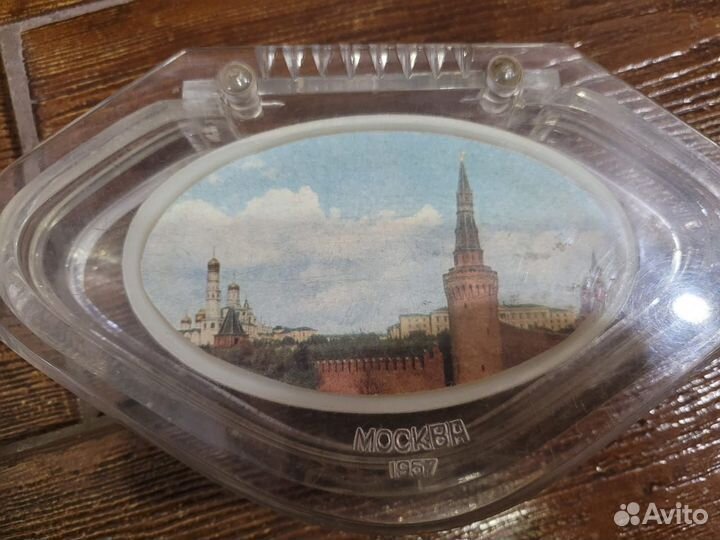 Шкатулка СССР Москва, 1957 год оргстекло