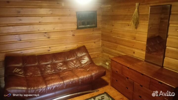 Русская баня на дровах с бассейном