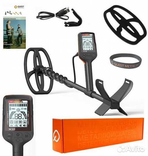 Металлодетектор Quest X10 pro