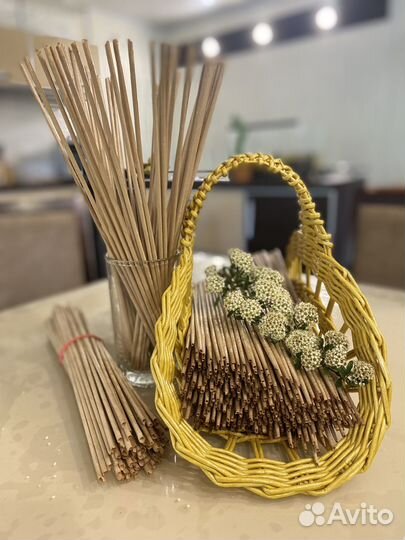 Корзина плетеная из бумажной лозы