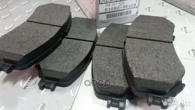 Дисковые тормозные колодки nissan 41060-4EA0A