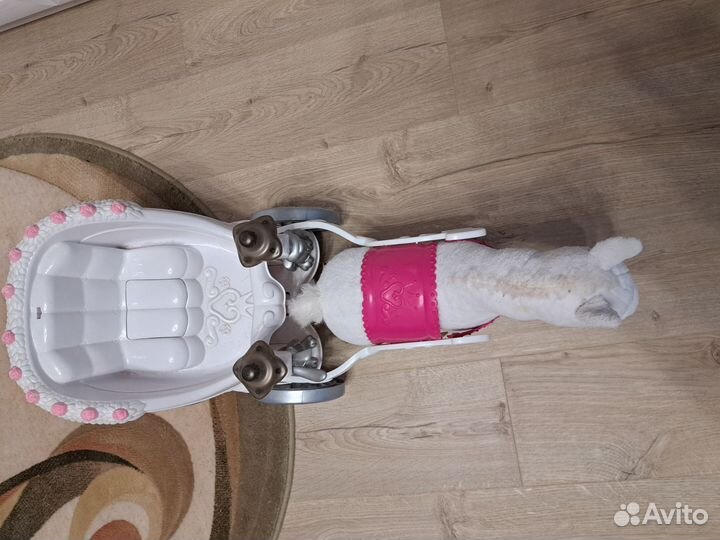 Лошадка с каретой для baby born