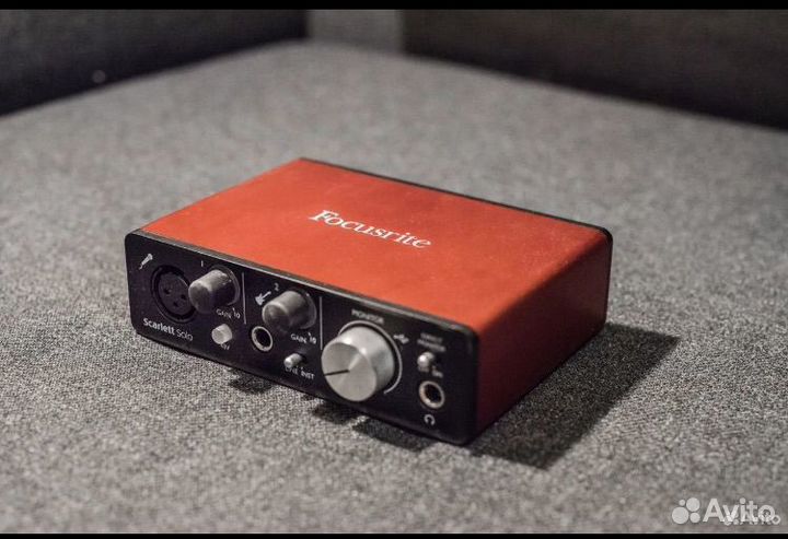 Focusrite scarlett solo 2rd gen