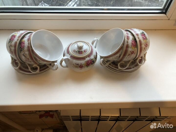 Фаррфор. KFZ porcelain. Есть сахарница и молочник