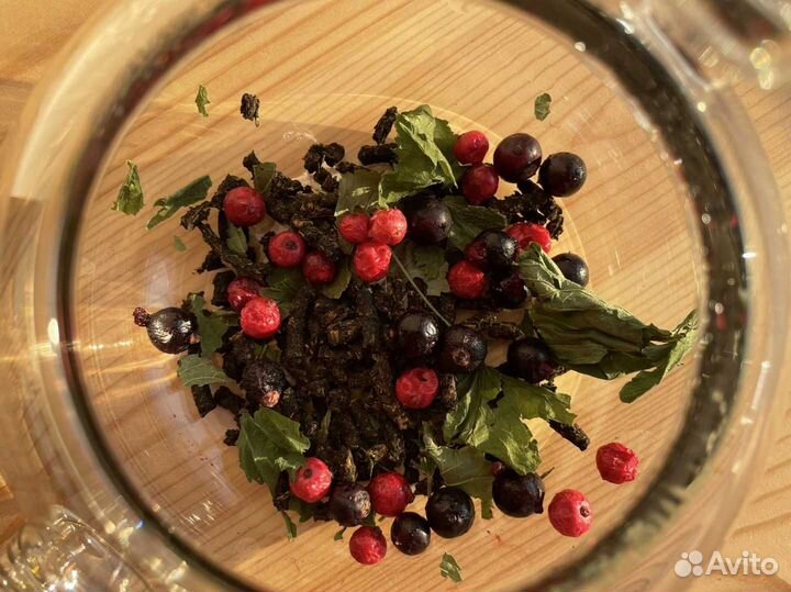 Иван-чай со смородиной 1кг, ягоды, чистый состав