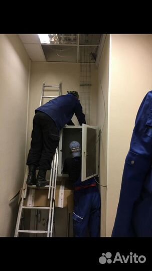 Бригада по монтажу слаботочных систем с опытом 19