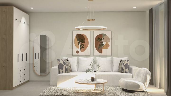 1-к. квартира, 41,2 м², 6/9 эт.