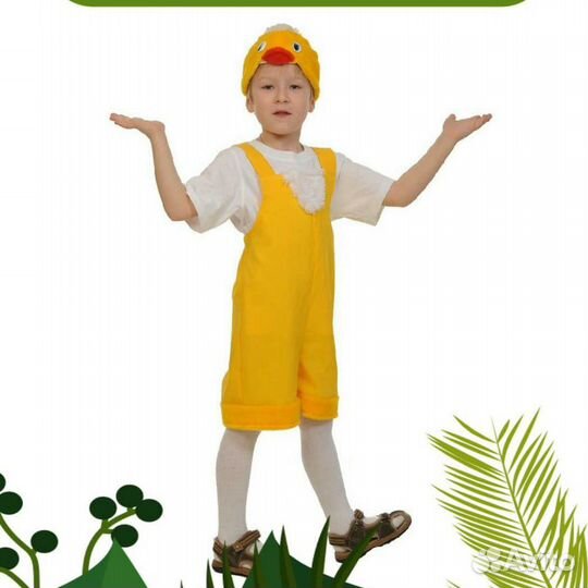 Костюмы лисички, волка, медведя, цыплят и многих д