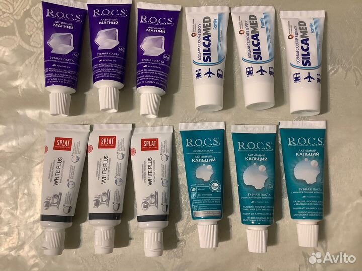 Зубная паста R.O.C.S и silkamed
