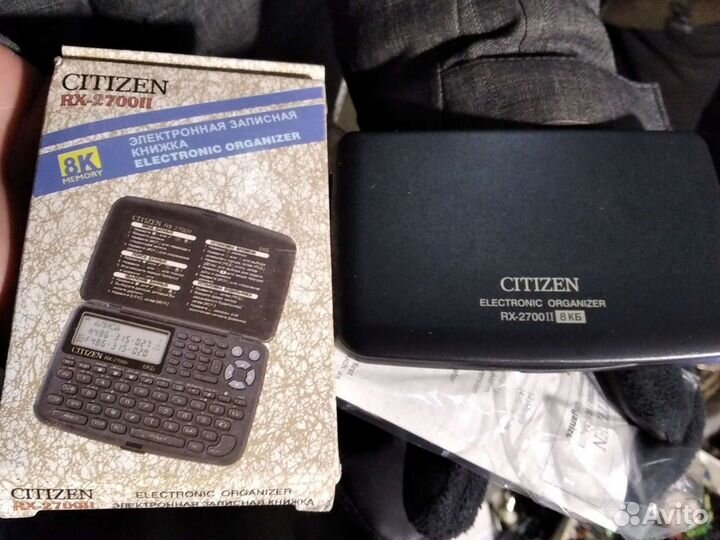 Электронная записная книжка citixen rx2700