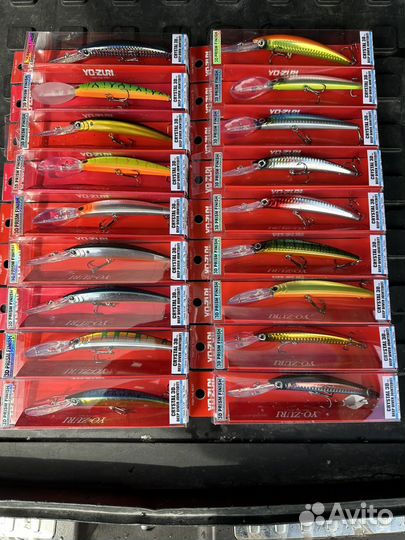 Воблер YO-zuri crystal minnow deep diver