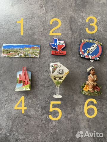 Магниты из Америки, Японии