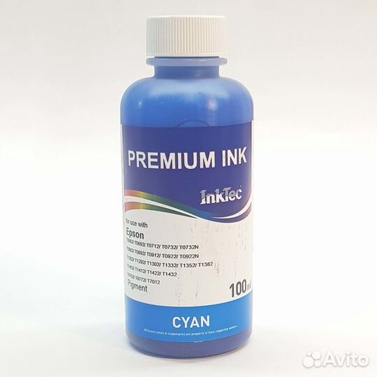 20020 Чернила Epson InkTec (E0013-100MC) Cyan Pigm