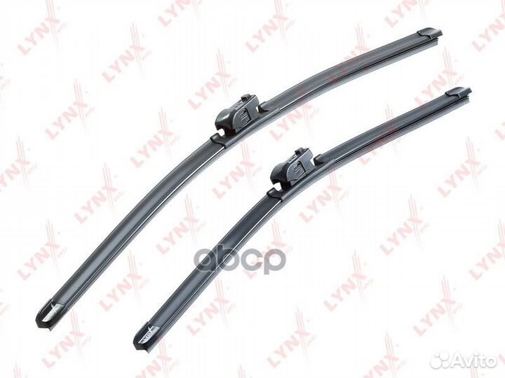 Щетка стеклоочистителя бескаркасная, комплект 6