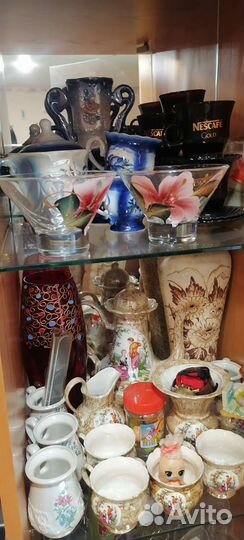 Хрусталь, сервисы, бокалы