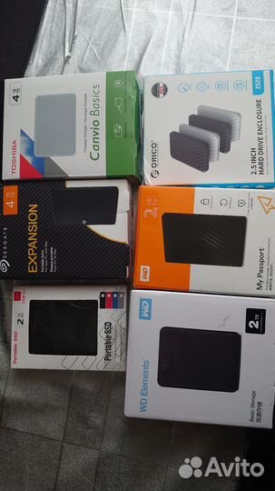 Переносные жёсткие диски