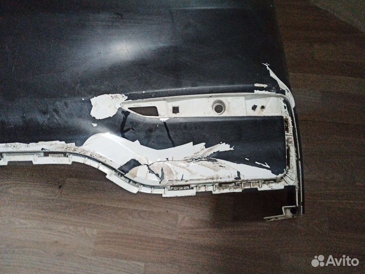 Задний бампер hyundai solaris 2018