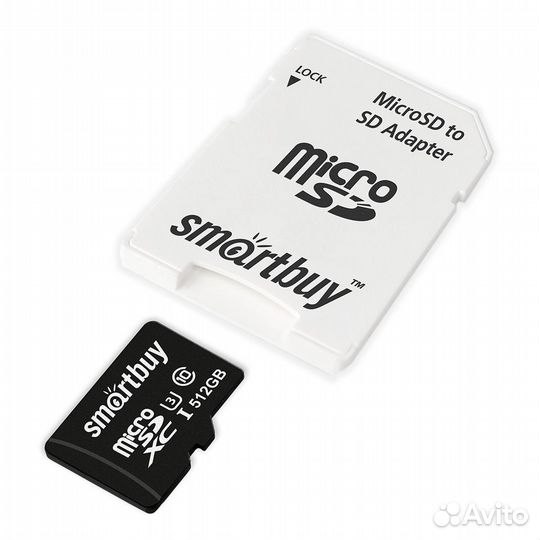 Карта памяти micro SD 256gb 4K Smartbuy