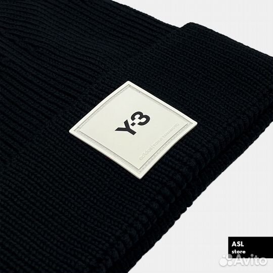 Оригинал Y-3 classic Унисекс шапка из шерсти черны