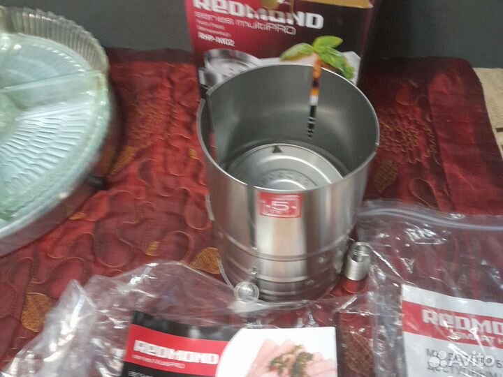 Ветчинница Redmond и Менажница СССР