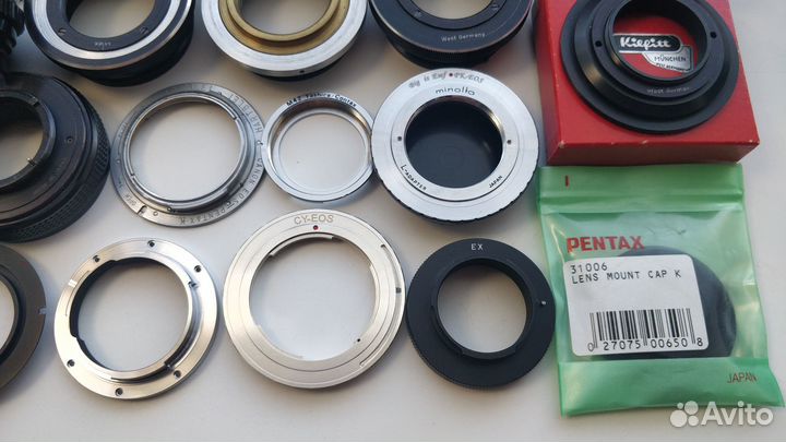 Адаптеры Exakta,DKL,Leica R,Pentax K