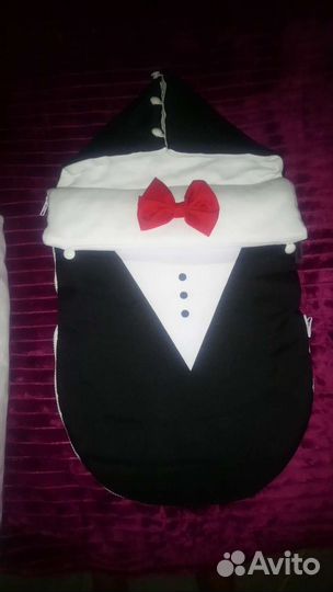 Конверт на выписку (смокинг) 56 р-р