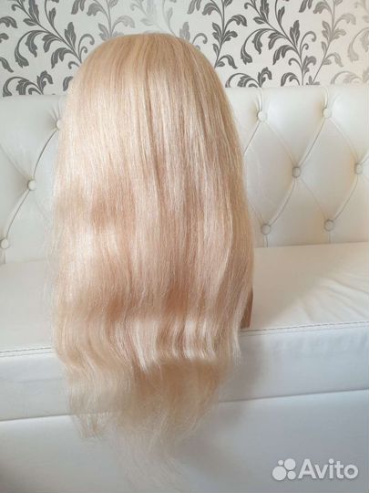 Голова манекен с натуральными волосами