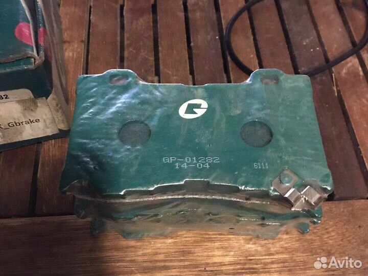 Колодки тормозные передние G-brake D1060-GL00K