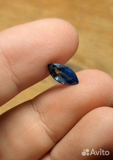 Природный Биколор Сапфир 1.66 кт