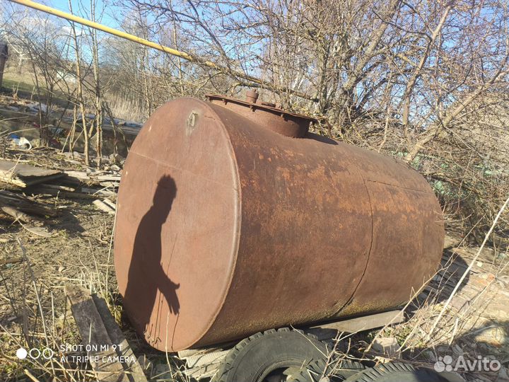 Бак для воды металлический