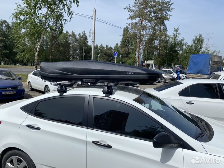 Автобокс на крышу lux irbis (2060х750х360) 470L