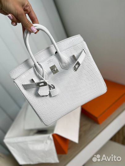 Сумка Hermes Birkin 30 Crocodile Niloticus Mat