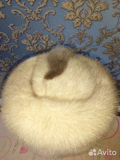 Шапка норковая женская