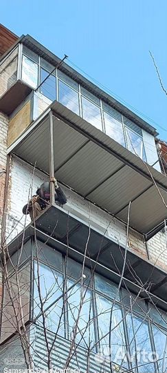 Остекление балкона