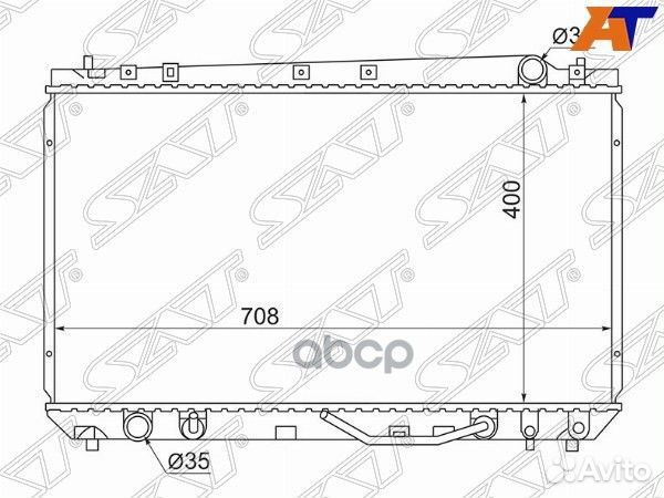 Радиатор Toyota Avalon 99-04 / Pronard 00-03