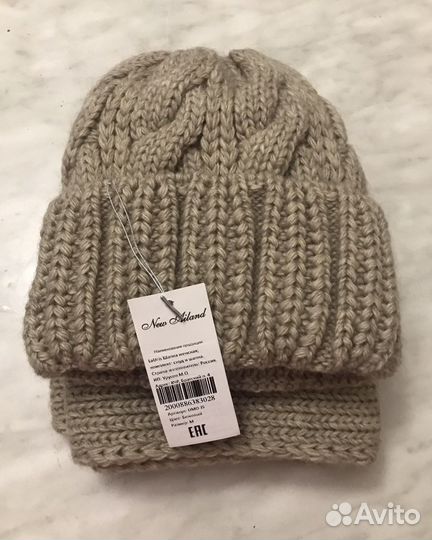 Кепки и шапки новые