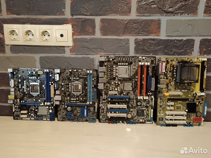 Лот мат плат(4 шт) цена за все/ обмен на ssd