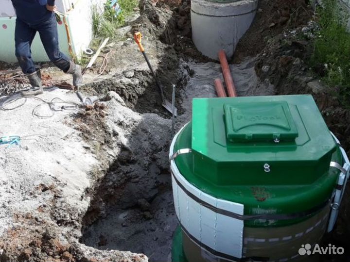 Септик био Дека 4 - канализация