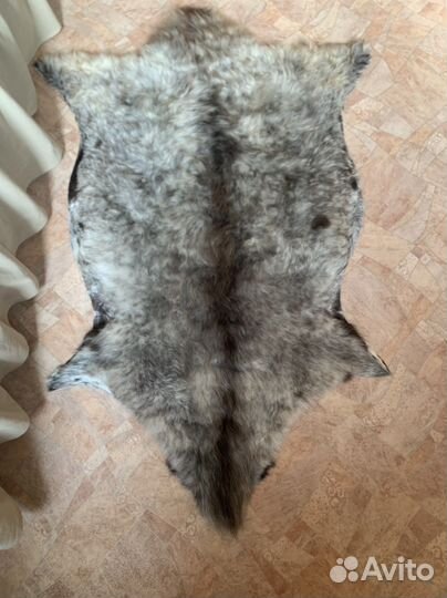 Шкура натуральная редкая 127на70 см