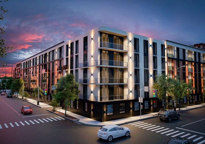 1-к. квартира, 38 м², 1/5 эт.