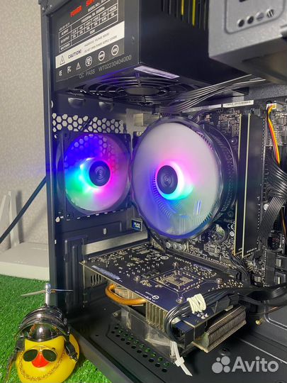 Игровой компьютер i3-9100f/GTX 1060 6gb/16gb/ssd