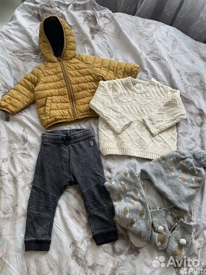 Пакет вещей на мальчика 80-86 zara,hm