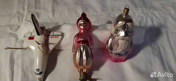 Елочные игрушки СССР