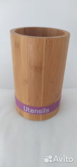 Подставка бамбуковая для приборов